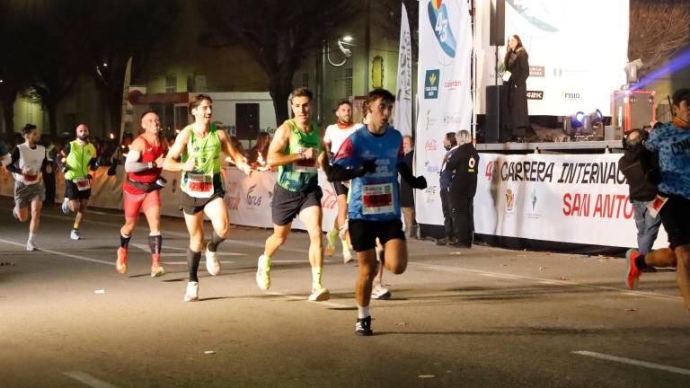 ¿Está dentro de la marea de atletas? San Antón sigue...