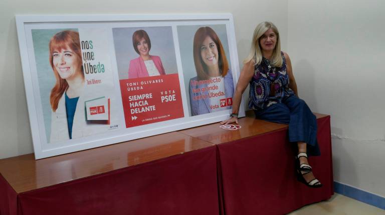 <i>La alcaldesa de Úbeda, Antonia Olivares. / Inmaculada Cejudo / Diario JAÉN.</i>