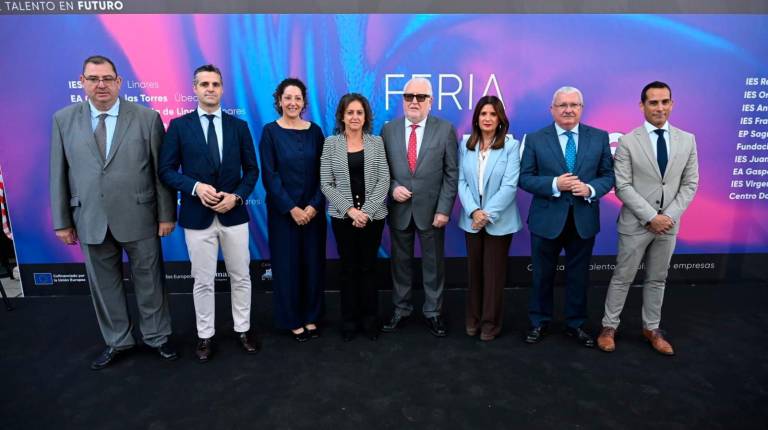 <i>El diputado de Empleo y Empresa, Luis Miguel Carmona, en la inauguración. / Diputación de Jaén.</i>