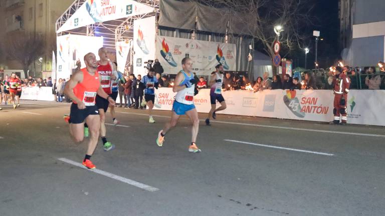 ¿Está dentro de la marea de atletas? San Antón sigue...