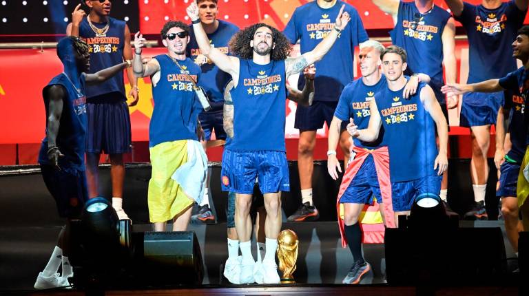 Fotogalería: Así celebra la selección española la Copa del Mundo