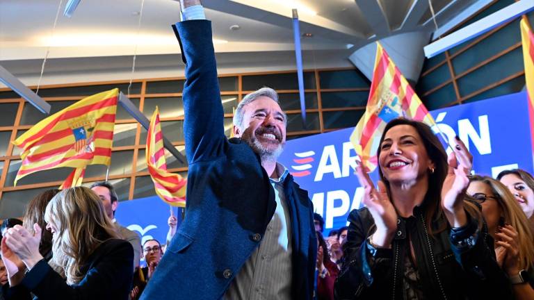 El PP gana las elecciones de Aragón con dos diputados menos, el PSOE pierde cinco y Vox y CHA duplican sus escaños