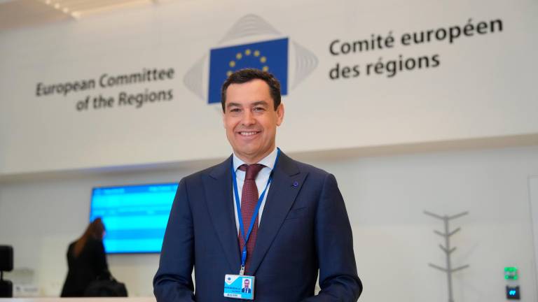 Juanma Moreno asume el reto de presidir el Comité Europeo de las Regiones