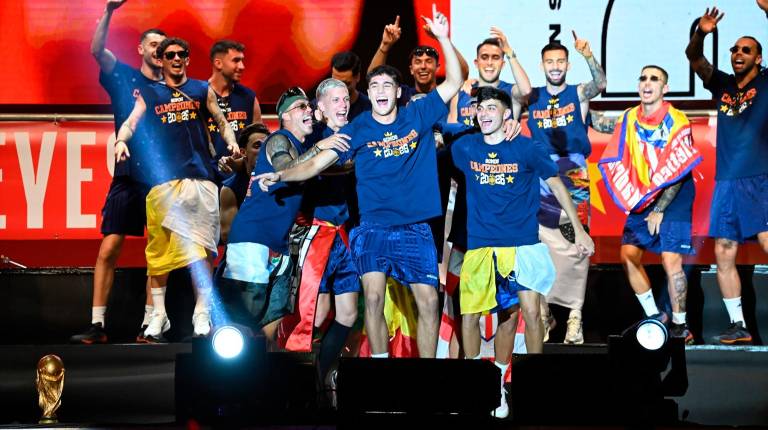 Fotogalería: Así celebra la selección española la Copa del Mundo