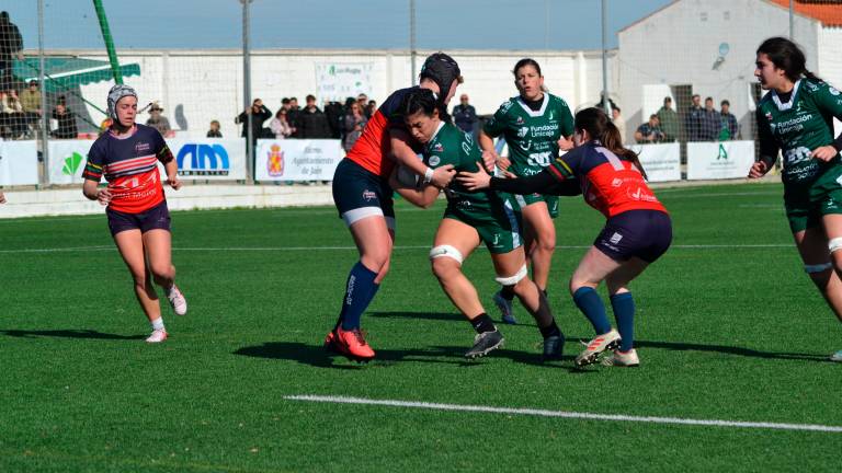 El Jaén Rugby Femenino no se cansa de ganar partidos