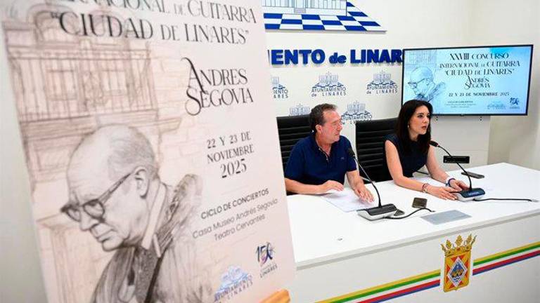 Linares abre el plazo de inscripción para el Concurso de Guitarra “Andrés Segovia”