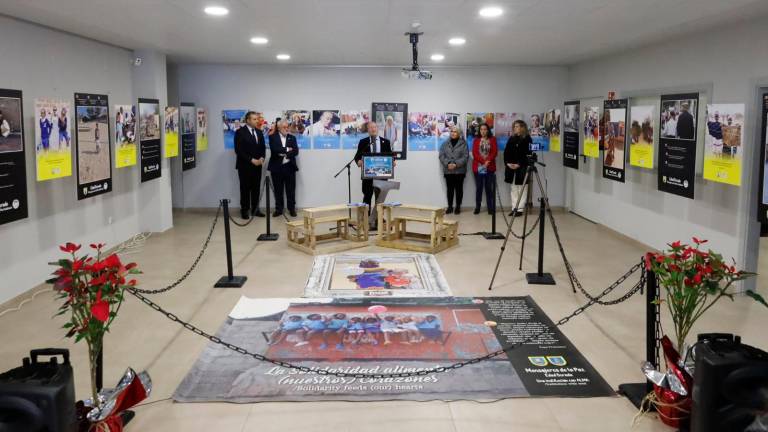 La exposición “La solidaridad en el centro de nuestros corazones” cambia de escenario en Jaén