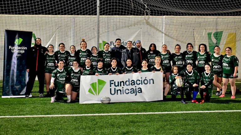 Fundación Unicaja renueva su apoyo al equipo femenino del Jaén Rugby