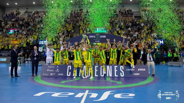 El Jaén FS mide su ambición tras ganar la Copa de España