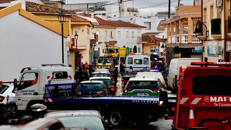 El temporal deja casi 340 incidencias en Andalucía con desalojos y rescates