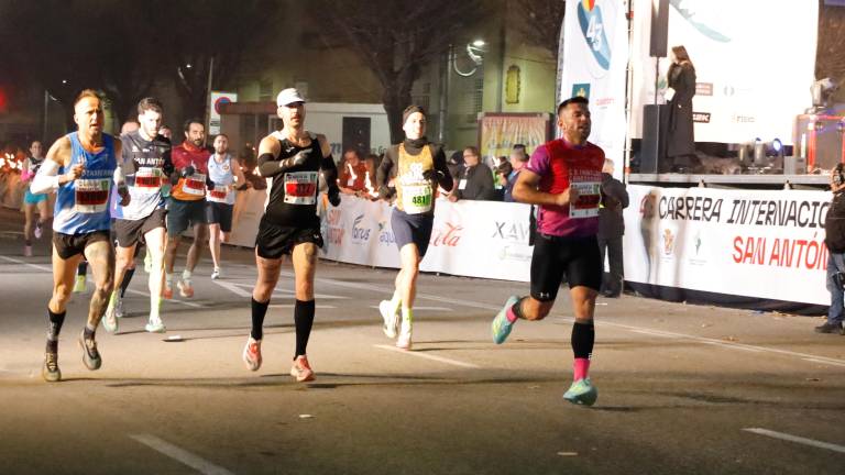 ¿Está dentro de la marea de atletas? San Antón sigue...