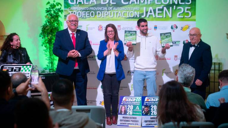 Jaén corona a los exponentes del automovilismo en la Copa Diputación