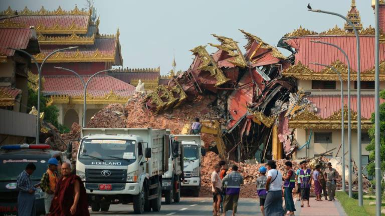 El Gobierno birmano en el exilio declara un alto el fuego de dos semanas por el terremoto