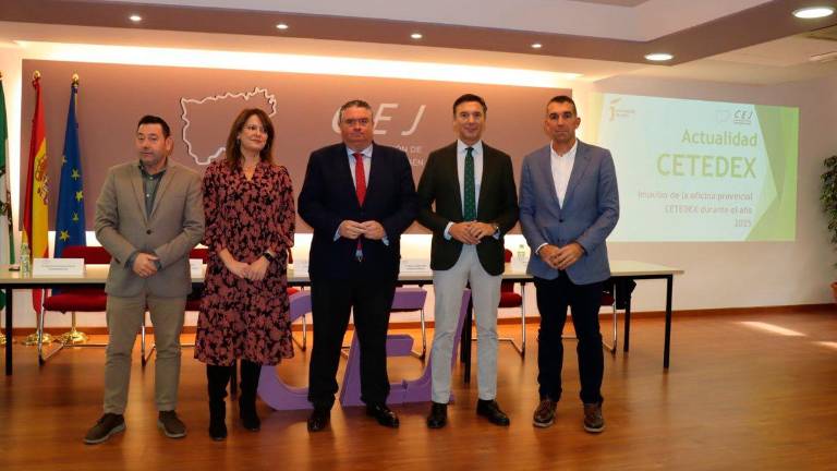 Los empresarios analizan los avances del Cetedex en Jaén