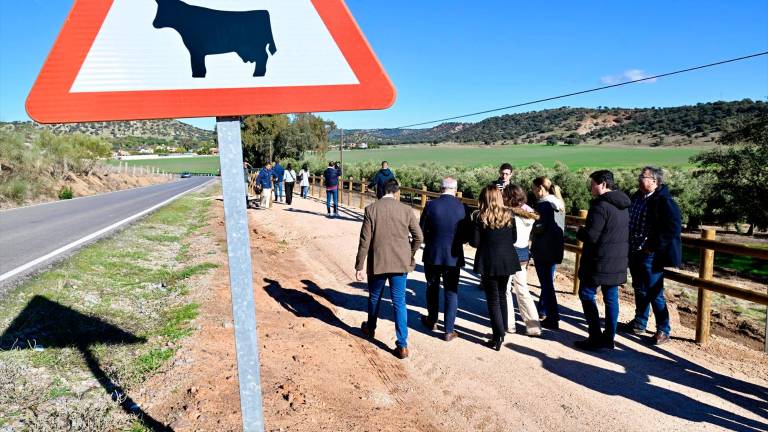 La Junta ultima la recuperación de la vía pecuaria Puerta Verde de Linares