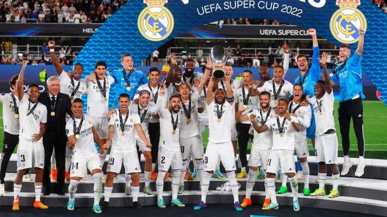 El Real Madrid gana su quinta Supercopa de Europa