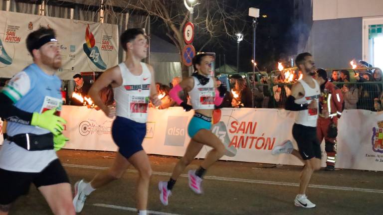 ¿Está dentro de la marea de atletas? San Antón sigue...