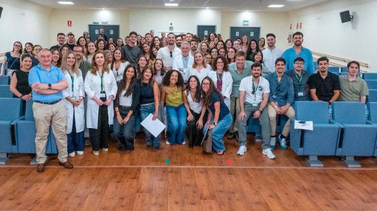 <i>Acto de bienvenida a los nuevos residentes. / Junta de Andalucía.</i>