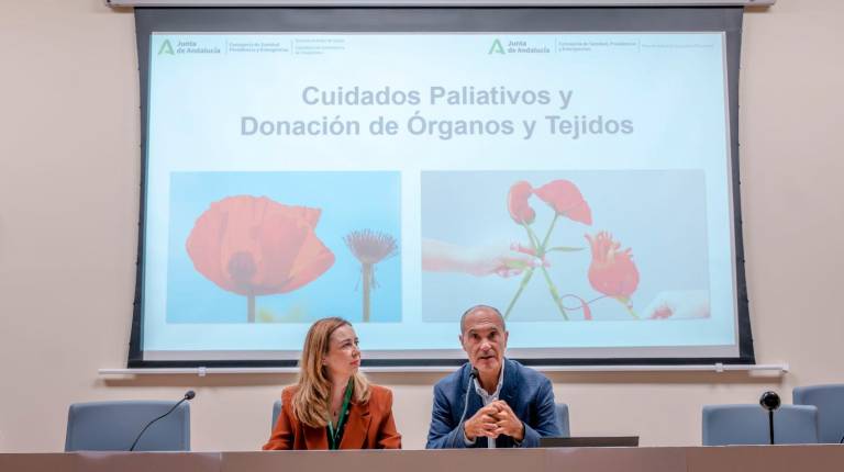 <i>Curso sobre cuidados paliativos y donación de órganos en el Hospital de Jaén. / Junta de Andalucía.</i>
