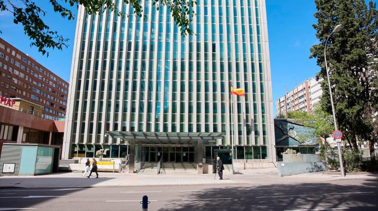 <i>Fachada del Ministerio de Asuntos Económicos y Transformación Digital. / Europa Press. </i>