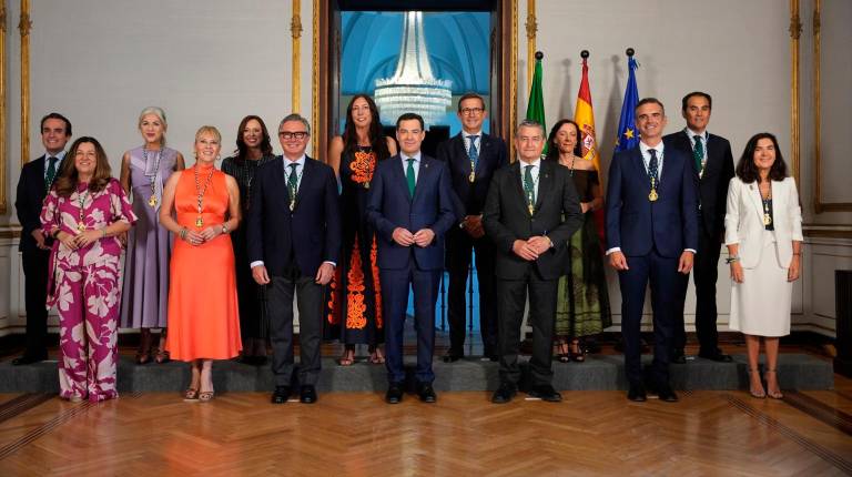 <i>Nuevo Gobierno de Juanma Moreno y Vox. / María José López / Europa Press.</i>