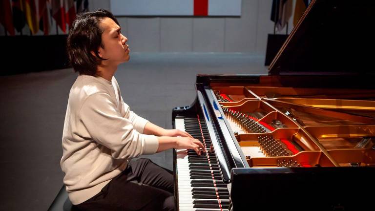 El pianista Suzuki Yusuke de Japón. / Diputación de Jaén.