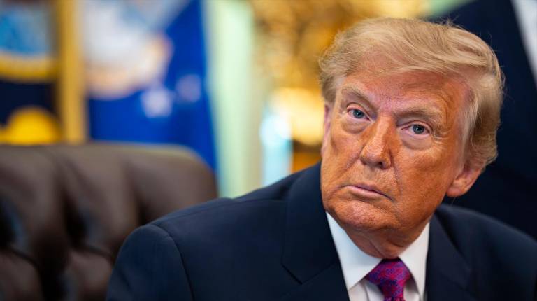 <i>El presidente de los Estados Unidos, Donald Trump. / Al Drago / Contacto / Europa Press.</i>