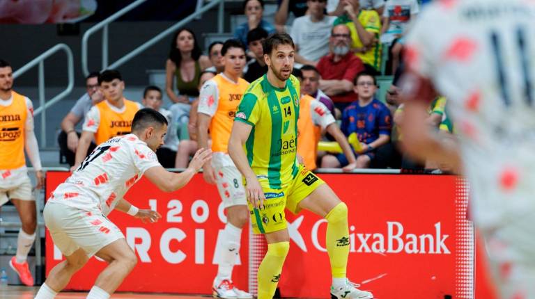 <i>Alan Brandi marcó dos goles y forzó la prórroga en Murcia. / Pascual Méndez. </i>