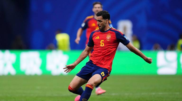 <i>Mikel Merino, en el partido frente a Arabia Saudí. / AFP7 / Europa Press.</i>