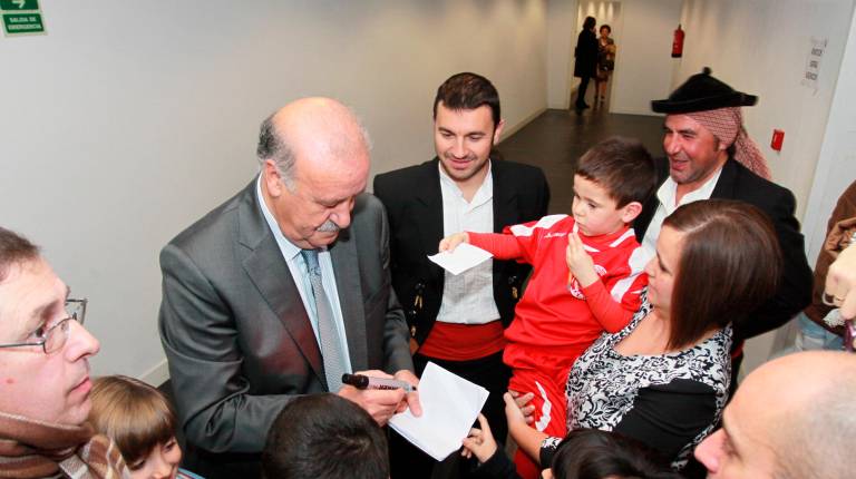 Premio Especial Mar de Olivos. Vicente del Bosque: “Este galardón me da vida, como el aceite a los guisos”