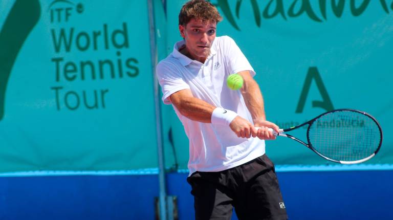 <i>John Echeverría y Pablo Pérez ganaron sus partidos. / CT Martos.</i>