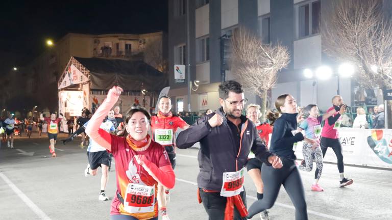 ¿Está dentro de la marea de atletas? San Antón sigue...