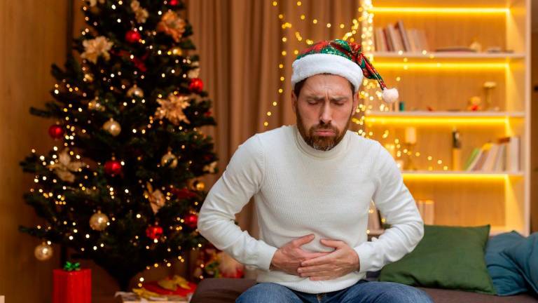 Si te empachas estos días de comilonas, es mejor que sigas estos consejos