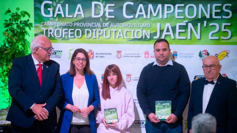 Jaén corona a los exponentes del automovilismo en la Copa Diputación