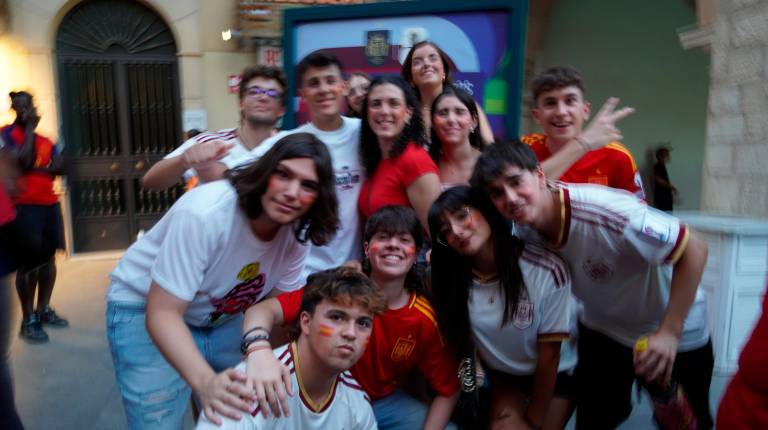 Fotogalería: La provincia de Jaén se convierte en una fiesta con la victoria de España