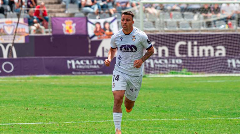 <i>Iván Breñé durante un partido. / Real Jaén.</i>