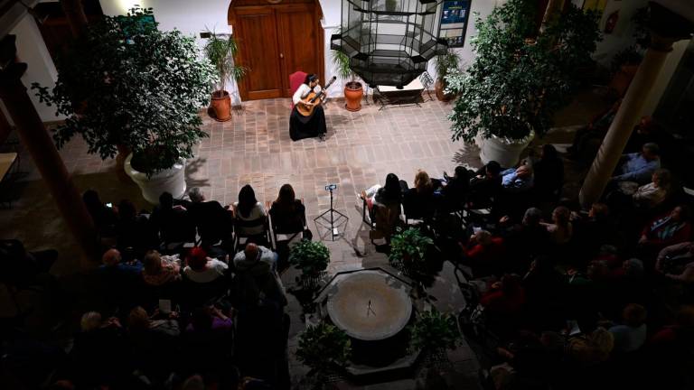 Actuación de clausura del Concurso Internacional de Guitarra Ciudad de Linares Andrés Segovia 2024. / Ayuntamiento de Linares.