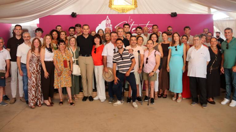 <i>Juan Latorre en la Feria de Andújar. / PSOE de Andalucía</i>