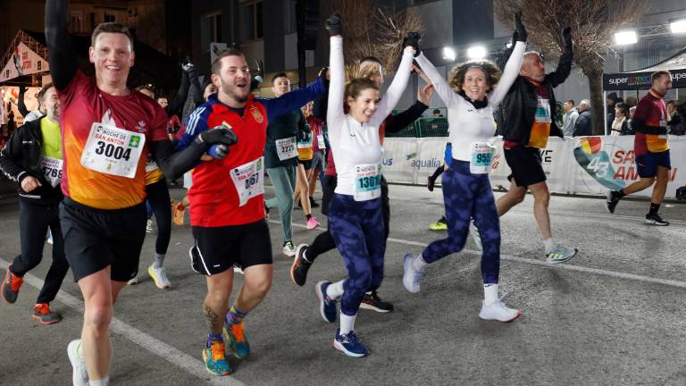 Fotogalería: La tan ansiada meta que todos celebran