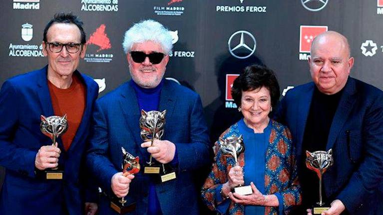 “Dolor y gloria” triunfa y consigue seis Premios Feroz