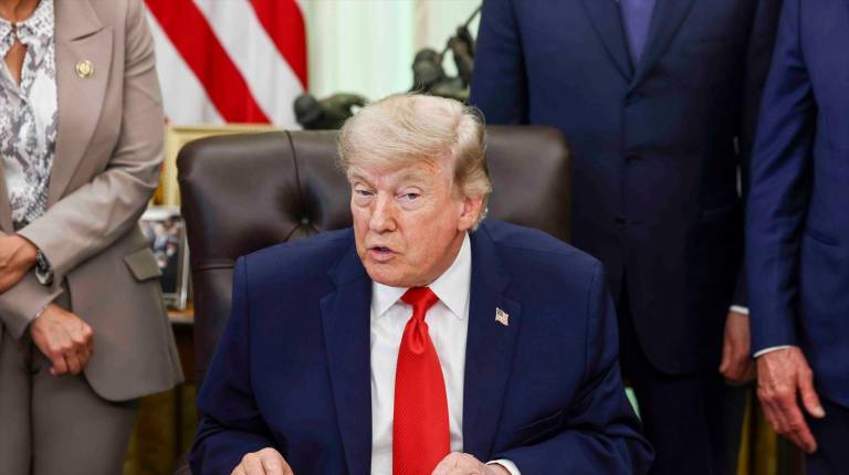 <i>El presidente de Estados Unidos, Donald Trump. / Europa Press.</i>