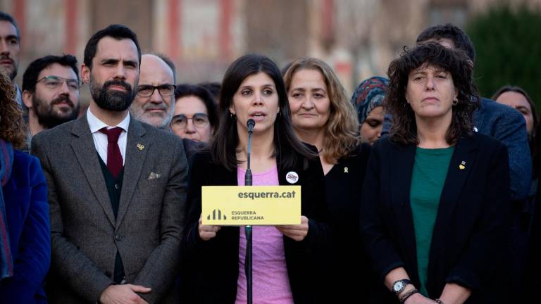 ERC aplaza sentarse a hablar