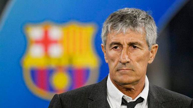 Quique Setién, destituido como entrenador del FC Barcelona