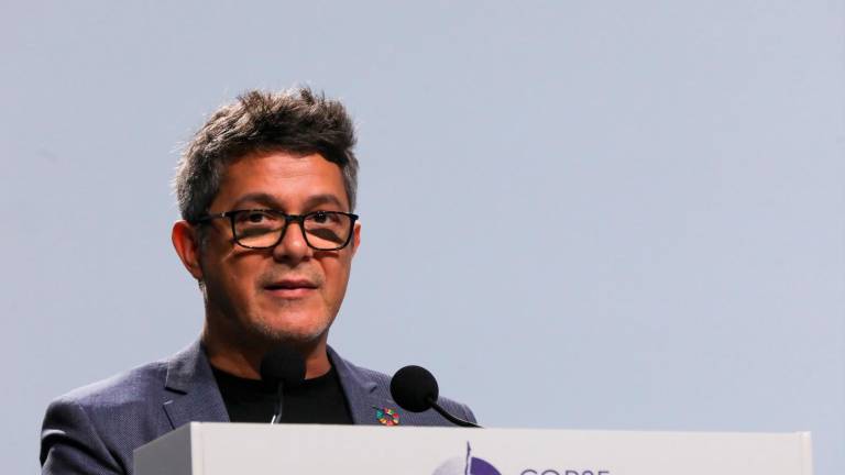 Alejandro Sanz recibe una lluvia de críticas tras su discurso en la Cumbre del Clima