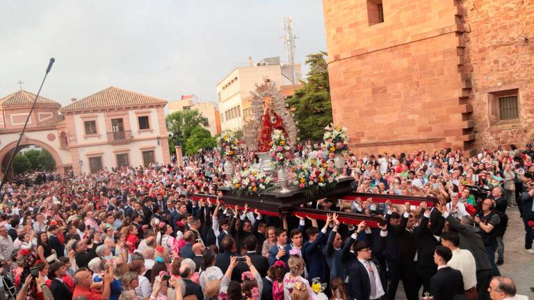 Andújar disfruta de su fin de semana grande junto a “La Morenita”