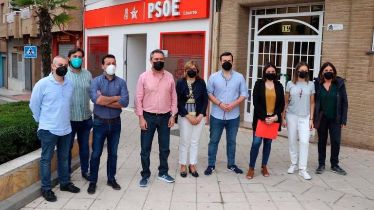 Juan Espadas, en Linares: “Queremos un PSOE-A renovado y unido para volver a gobernar Andalucía”