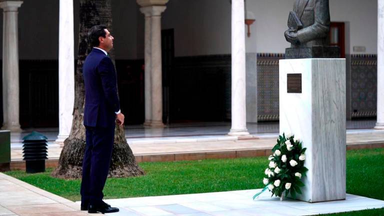Moreno apela a la “Alianza por Andalucía” como heredera del espíritu de Blas Infante