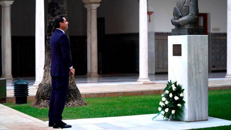 Moreno apela a la “Alianza por Andalucía” como heredera del espíritu de Blas Infante