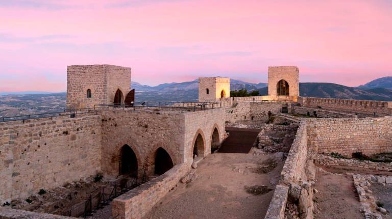 <i>Castillo de Santa Catalina, en Jaén. Archivo. / Ayuntamiento de Jaén.</i>