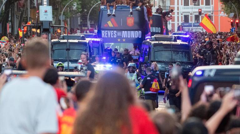 Fotogalería: Así celebra la selección española la Copa del Mundo
